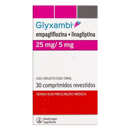 Glyxanbi  25mg +5mg 30 comprimidos